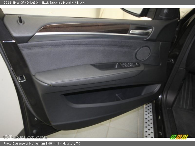 Black Sapphire Metallic / Black 2011 BMW X6 xDrive50i