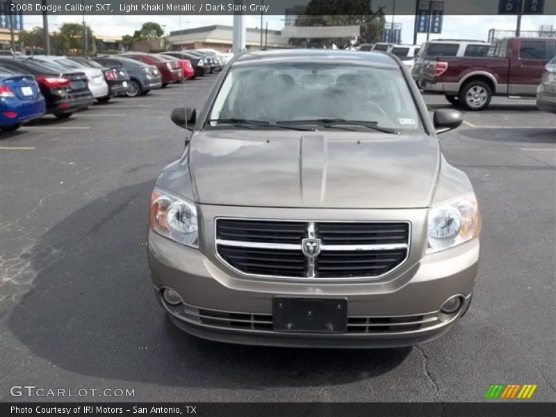 Light Khaki Metallic / Dark Slate Gray 2008 Dodge Caliber SXT