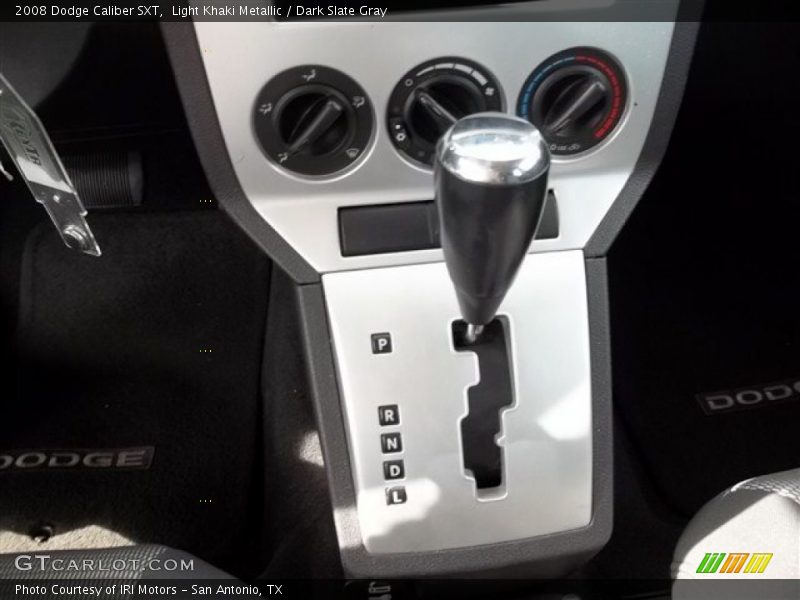 Light Khaki Metallic / Dark Slate Gray 2008 Dodge Caliber SXT