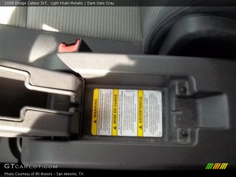 Light Khaki Metallic / Dark Slate Gray 2008 Dodge Caliber SXT