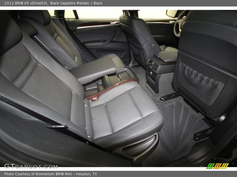 Black Sapphire Metallic / Black 2011 BMW X6 xDrive50i