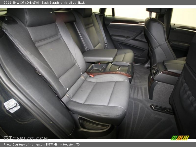 Black Sapphire Metallic / Black 2011 BMW X6 xDrive50i
