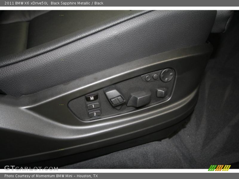 Black Sapphire Metallic / Black 2011 BMW X6 xDrive50i