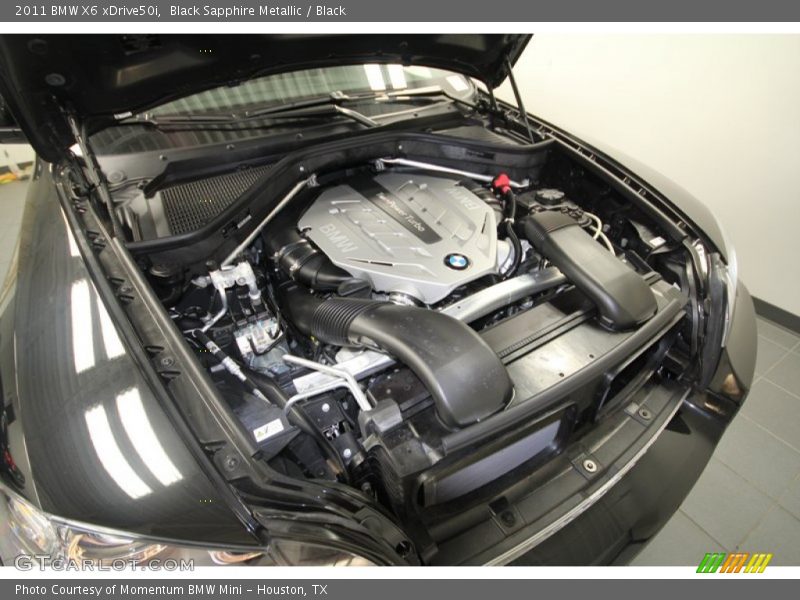 Black Sapphire Metallic / Black 2011 BMW X6 xDrive50i