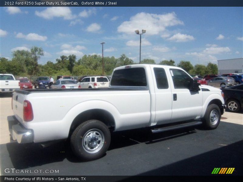 Oxford White / Steel 2012 Ford F250 Super Duty XL SuperCab