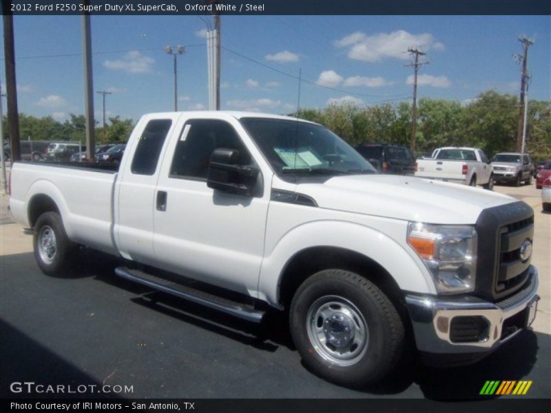 Oxford White / Steel 2012 Ford F250 Super Duty XL SuperCab