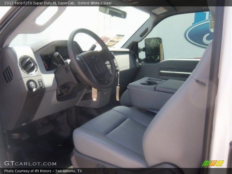 Oxford White / Steel 2012 Ford F250 Super Duty XL SuperCab