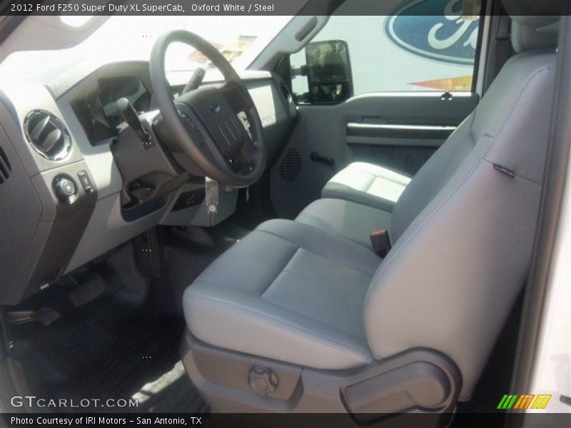 Oxford White / Steel 2012 Ford F250 Super Duty XL SuperCab