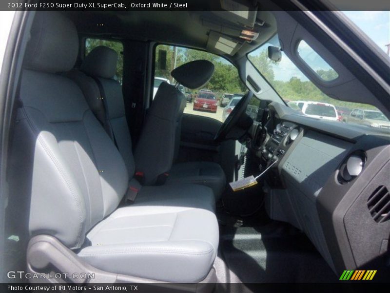 Oxford White / Steel 2012 Ford F250 Super Duty XL SuperCab