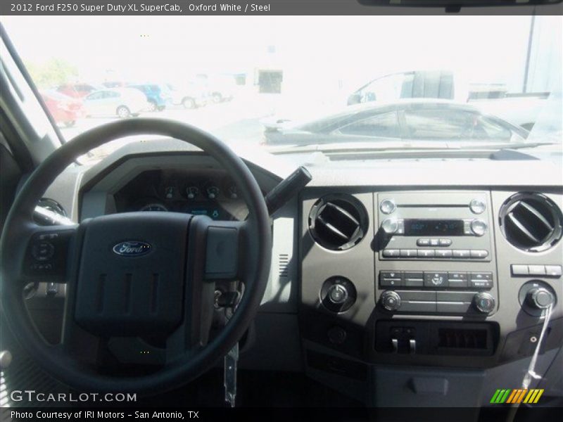 Oxford White / Steel 2012 Ford F250 Super Duty XL SuperCab