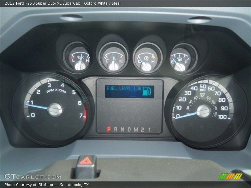Oxford White / Steel 2012 Ford F250 Super Duty XL SuperCab