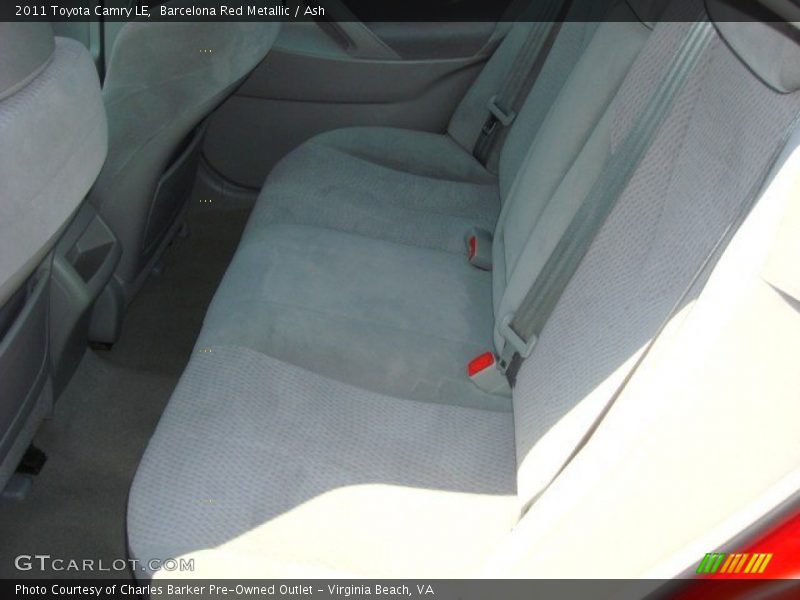 Barcelona Red Metallic / Ash 2011 Toyota Camry LE