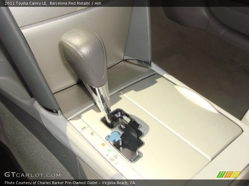 Barcelona Red Metallic / Ash 2011 Toyota Camry LE