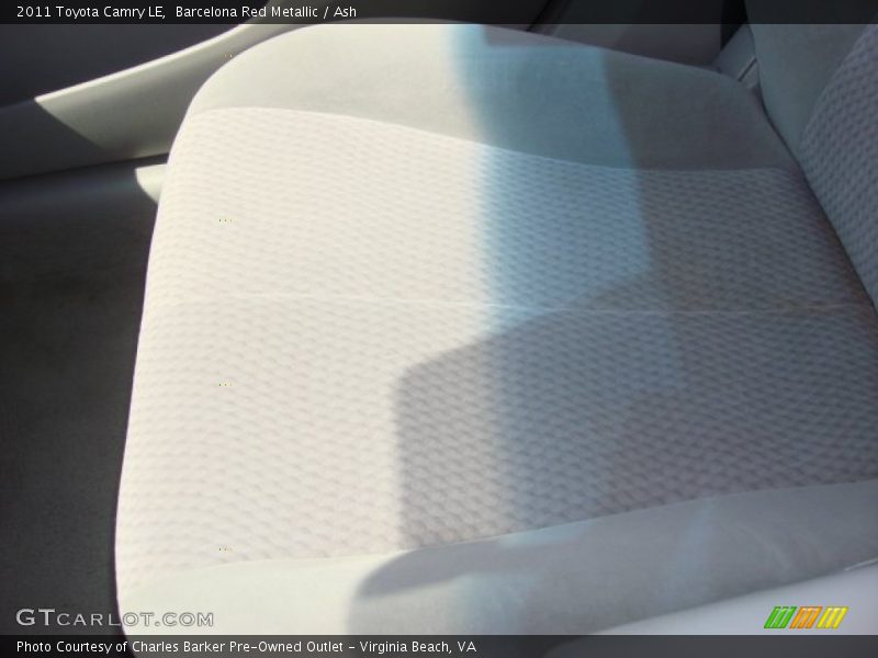 Barcelona Red Metallic / Ash 2011 Toyota Camry LE