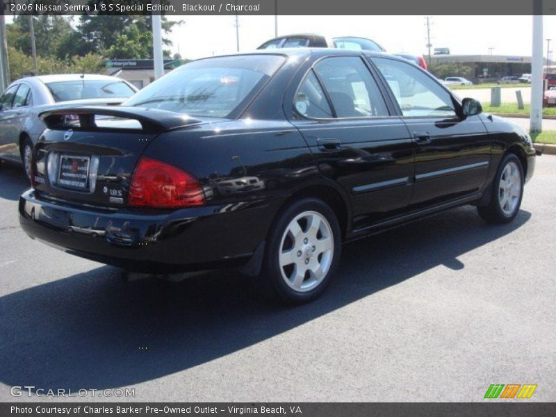 Blackout / Charcoal 2006 Nissan Sentra 1.8 S Special Edition