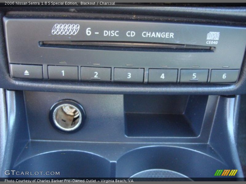 Blackout / Charcoal 2006 Nissan Sentra 1.8 S Special Edition