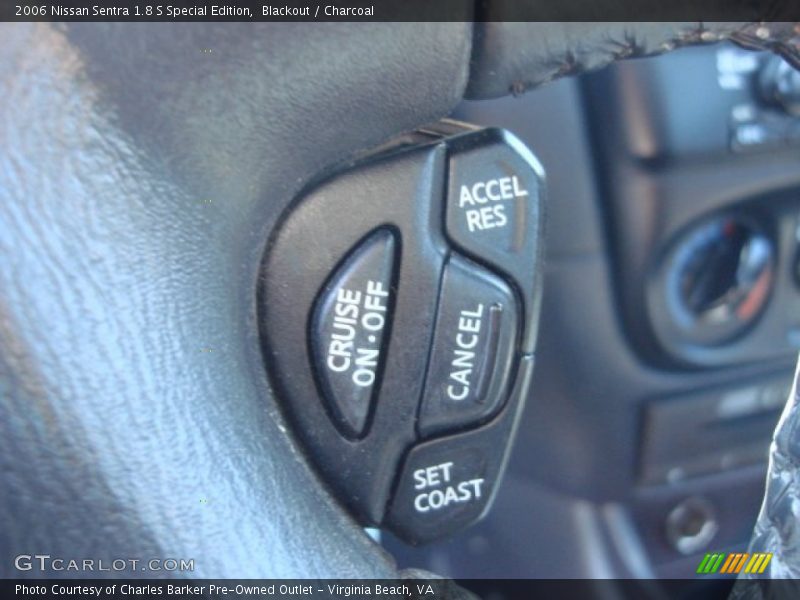 Blackout / Charcoal 2006 Nissan Sentra 1.8 S Special Edition