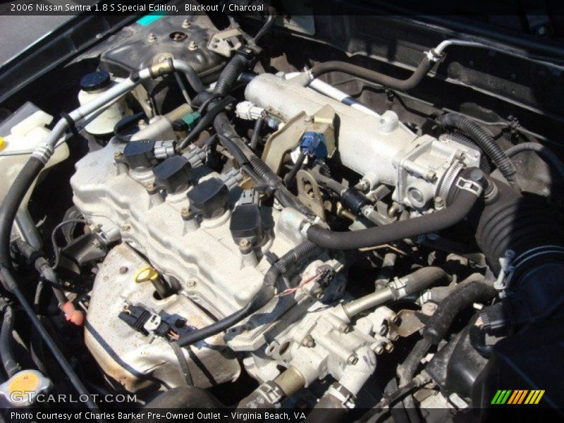 Blackout / Charcoal 2006 Nissan Sentra 1.8 S Special Edition