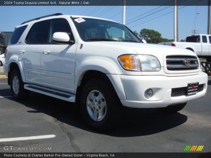 Natural White / Oak 2004 Toyota Sequoia Limited 4x4