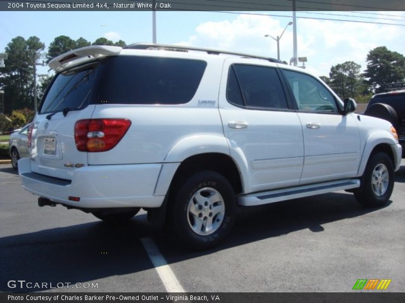 Natural White / Oak 2004 Toyota Sequoia Limited 4x4