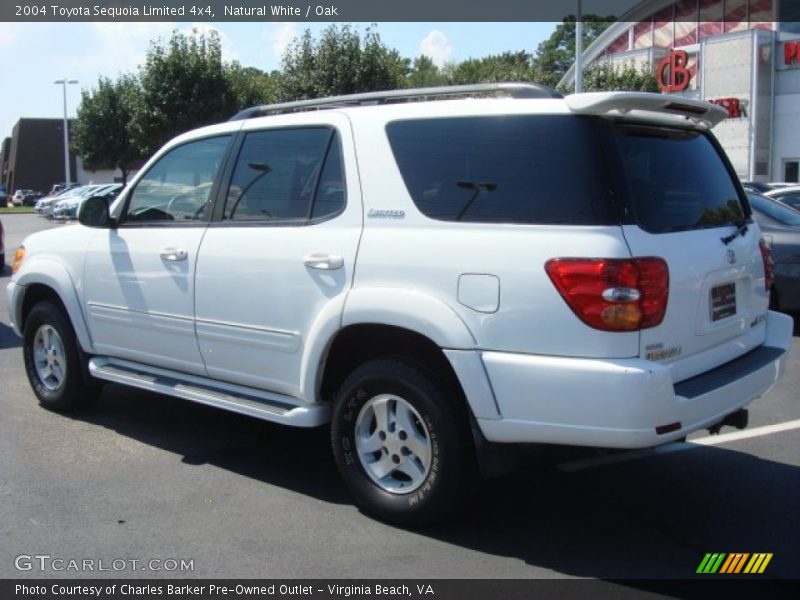 Natural White / Oak 2004 Toyota Sequoia Limited 4x4