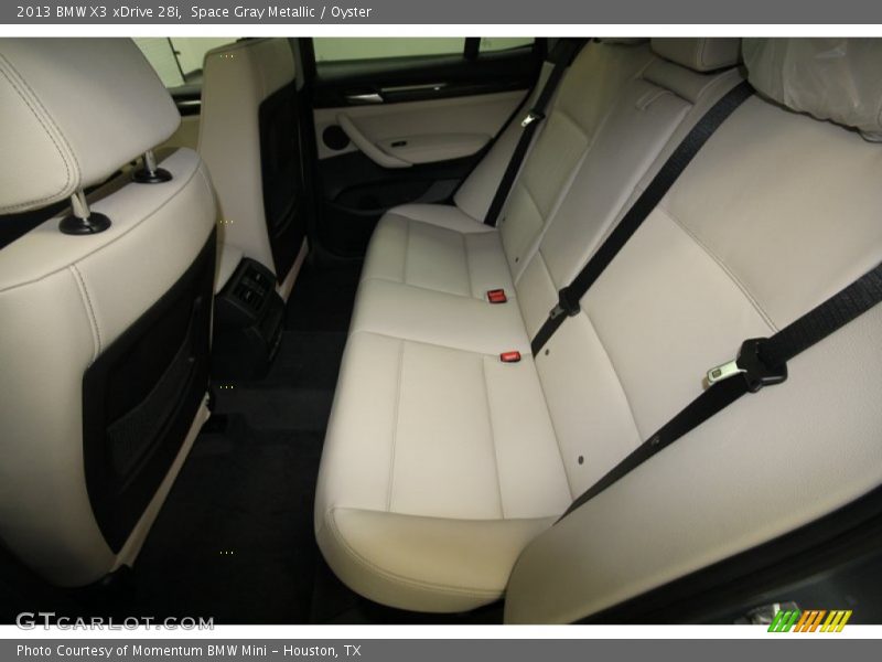 Space Gray Metallic / Oyster 2013 BMW X3 xDrive 28i