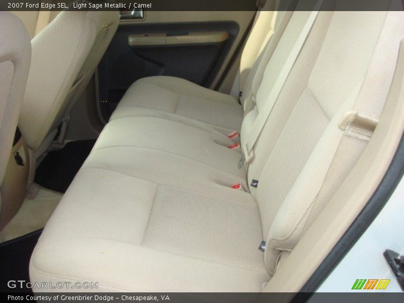 Light Sage Metallic / Camel 2007 Ford Edge SEL
