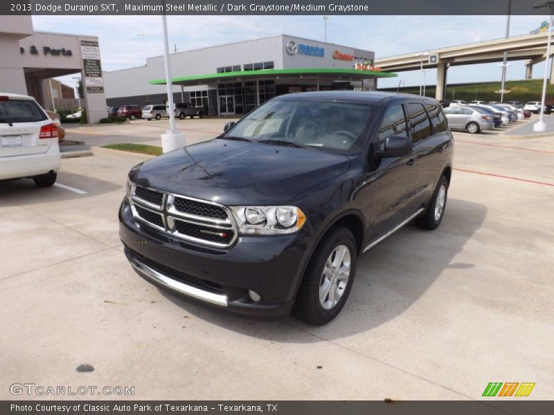 Maximum Steel Metallic / Dark Graystone/Medium Graystone 2013 Dodge Durango SXT