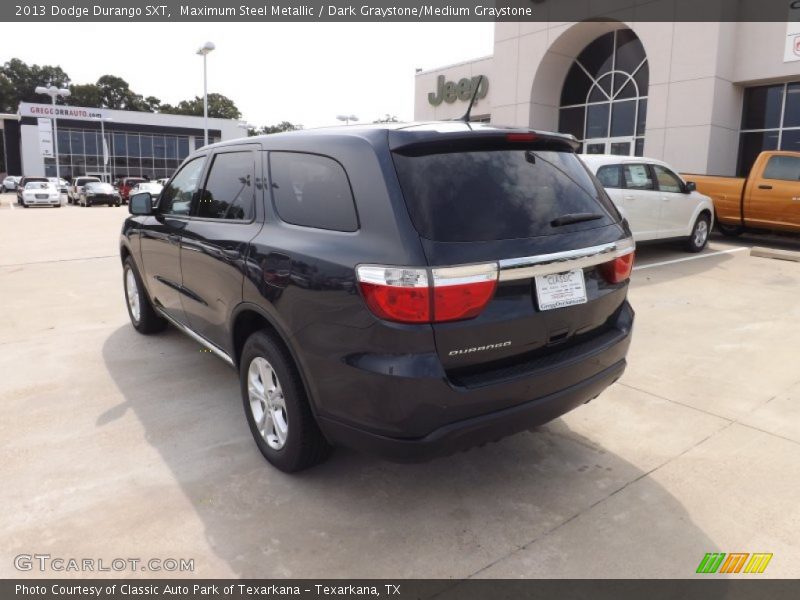 Maximum Steel Metallic / Dark Graystone/Medium Graystone 2013 Dodge Durango SXT