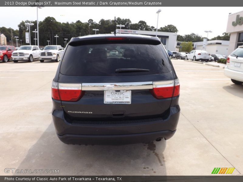 Maximum Steel Metallic / Dark Graystone/Medium Graystone 2013 Dodge Durango SXT