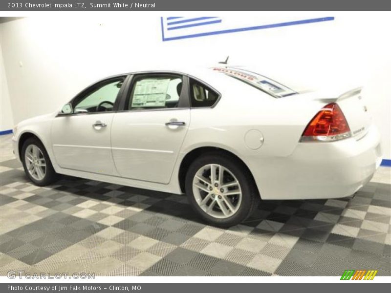 Summit White / Neutral 2013 Chevrolet Impala LTZ