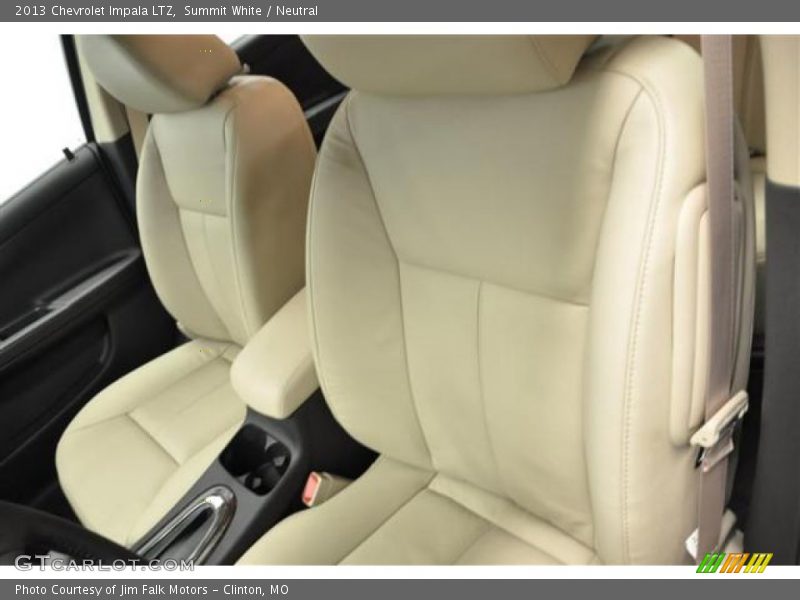 Summit White / Neutral 2013 Chevrolet Impala LTZ
