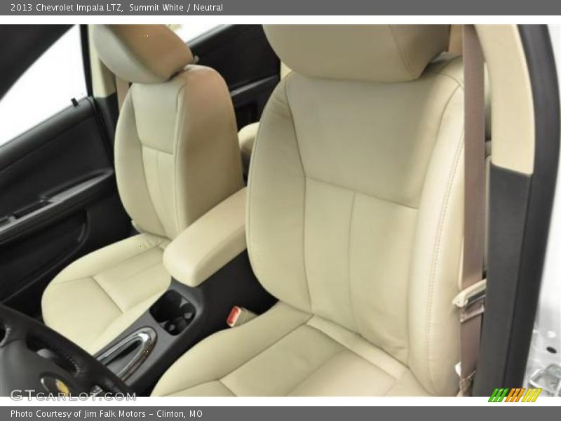 Summit White / Neutral 2013 Chevrolet Impala LTZ