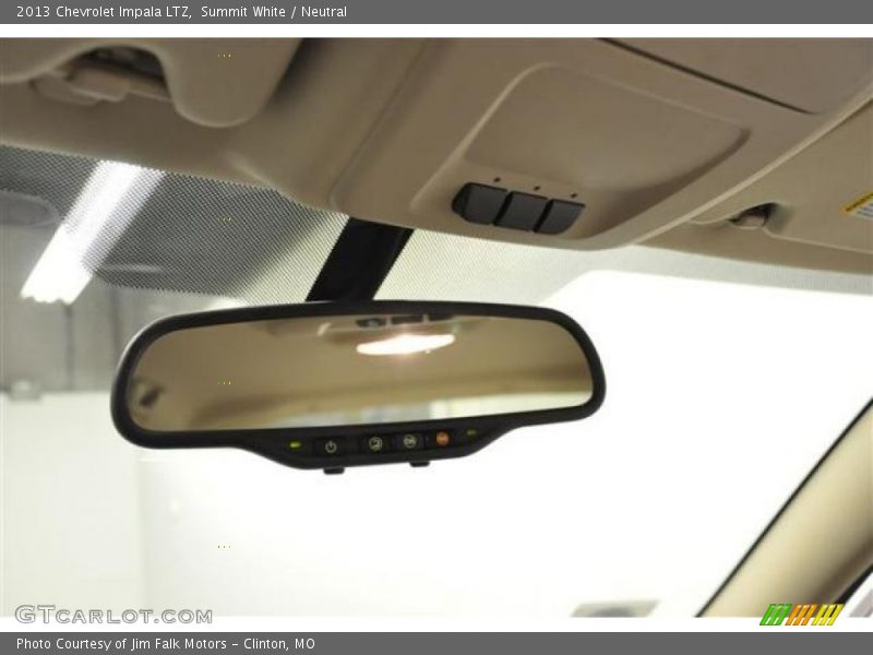 Summit White / Neutral 2013 Chevrolet Impala LTZ