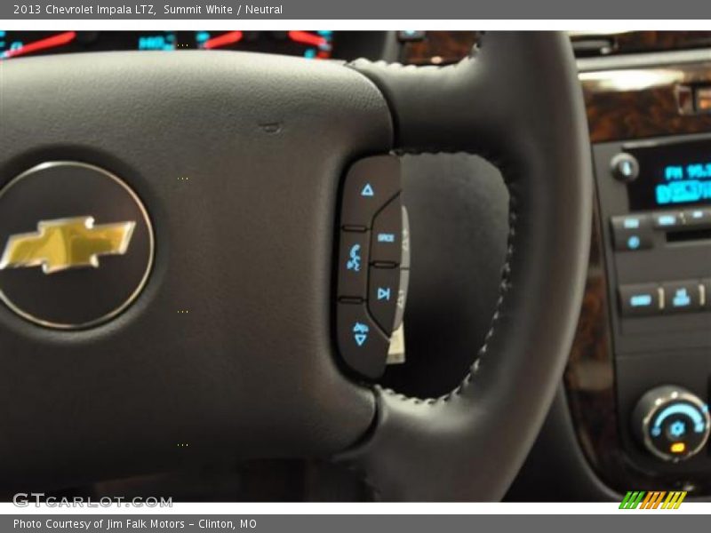 Summit White / Neutral 2013 Chevrolet Impala LTZ