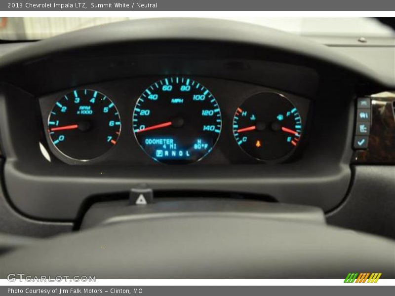 Summit White / Neutral 2013 Chevrolet Impala LTZ
