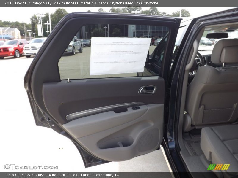 Maximum Steel Metallic / Dark Graystone/Medium Graystone 2013 Dodge Durango SXT