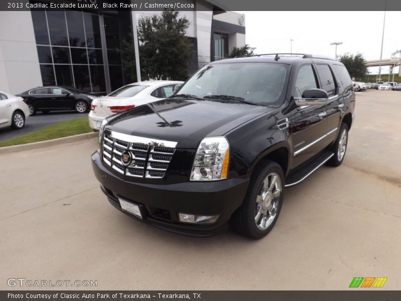 Black Raven / Cashmere/Cocoa 2013 Cadillac Escalade Luxury