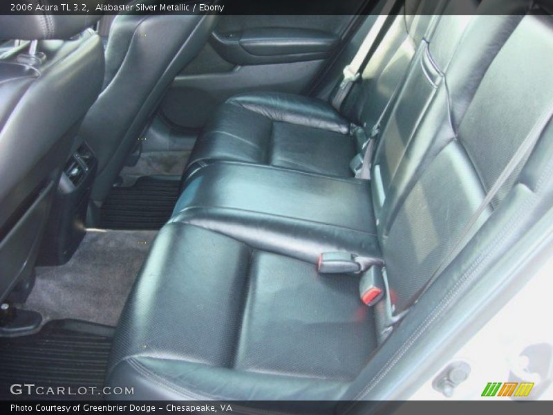 Alabaster Silver Metallic / Ebony 2006 Acura TL 3.2