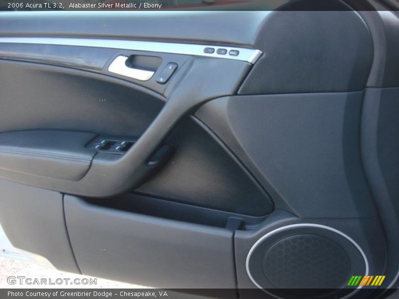 Alabaster Silver Metallic / Ebony 2006 Acura TL 3.2