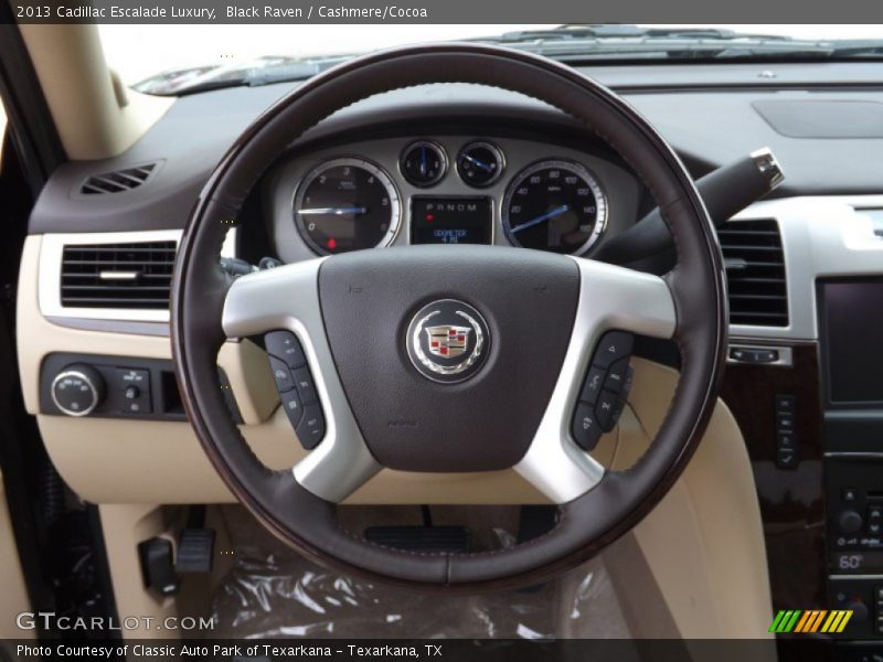 Black Raven / Cashmere/Cocoa 2013 Cadillac Escalade Luxury