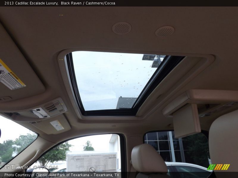 Black Raven / Cashmere/Cocoa 2013 Cadillac Escalade Luxury