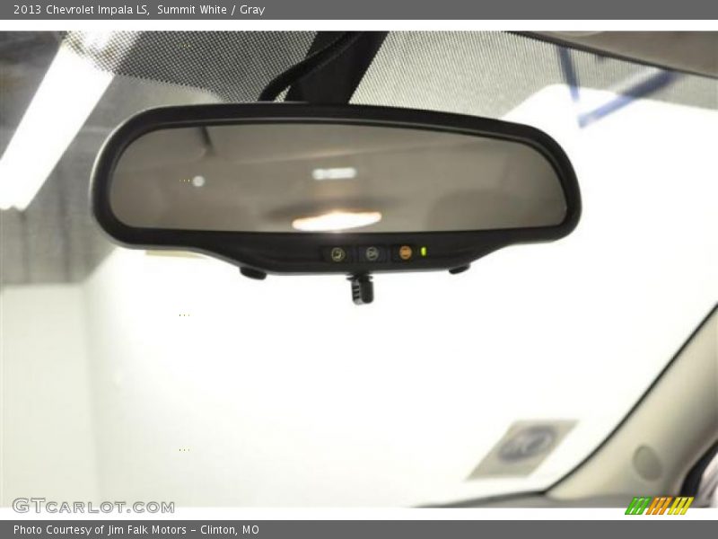 Summit White / Gray 2013 Chevrolet Impala LS