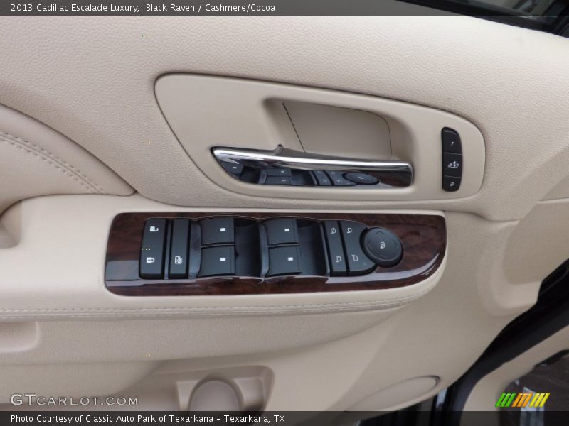 Black Raven / Cashmere/Cocoa 2013 Cadillac Escalade Luxury
