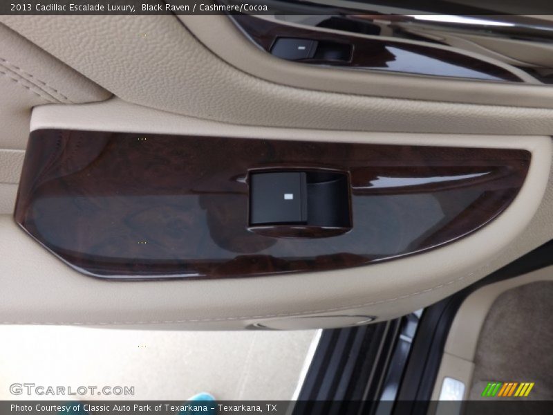 Black Raven / Cashmere/Cocoa 2013 Cadillac Escalade Luxury