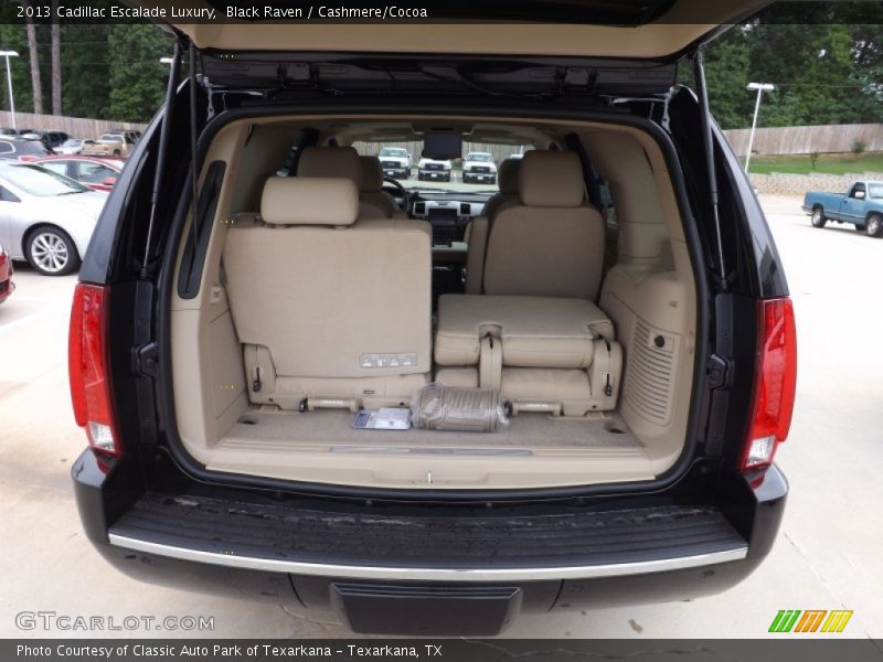 Black Raven / Cashmere/Cocoa 2013 Cadillac Escalade Luxury