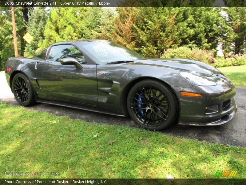 Front 3/4 View of 2009 Corvette ZR1