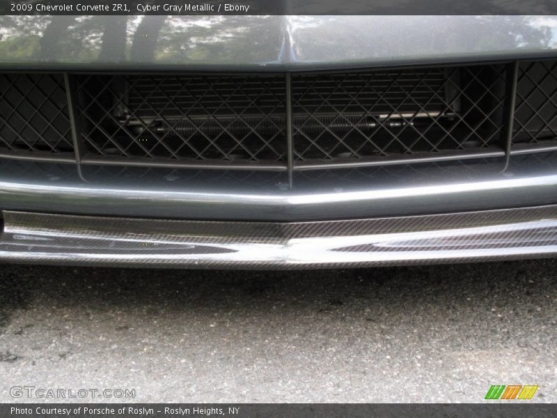 Cyber Gray Metallic / Ebony 2009 Chevrolet Corvette ZR1
