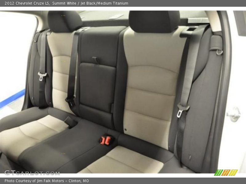 Summit White / Jet Black/Medium Titanium 2012 Chevrolet Cruze LS