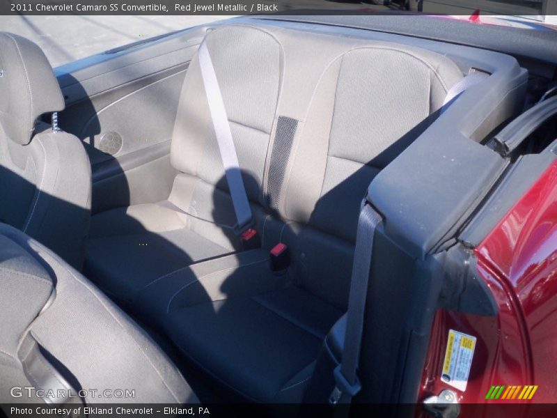 Red Jewel Metallic / Black 2011 Chevrolet Camaro SS Convertible